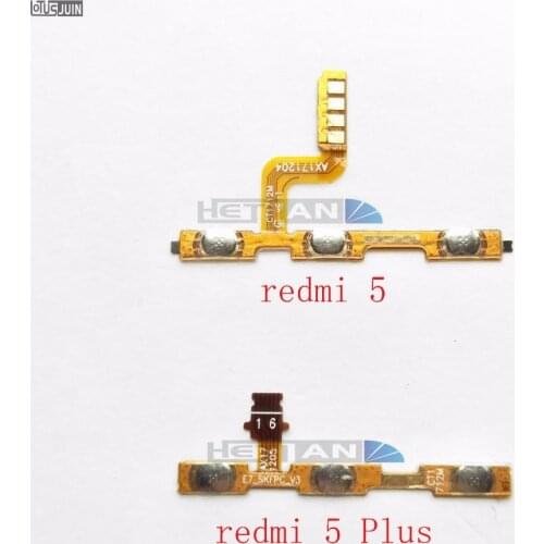 1PCS for Xiaomi redmi 5/Redmi 5 Plus Power Volume Key ON/OFF Button Switch Flex Cable Ribbon Replacement Repair Spare Parts