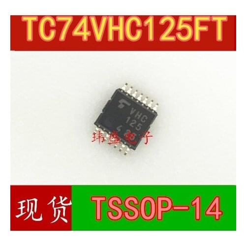 10pcs TC74VHC125FT VHC125 TSSOP14
