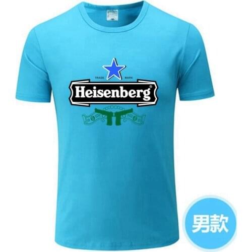 2020 Walter White Casual Breaking Bad T Shirt Mens Heisenberg Short Sleeve T-Shirts Man Tee Women TShirt Swag Tshirts DG-99