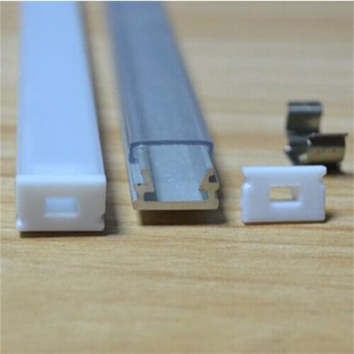 Free Shipping 2500mmX12mmX6.6mm slim recessed extruded lighting aluminum profile extrusion frames for kitchen cabinet decoration