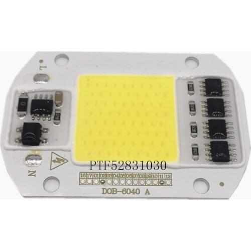 10 PCS LED COB Lamp Chip 20W 30W 50W 220V/110V Input Smart IC Driver Fit For DIY LED Floodlight Spotlight Cold White Warm White