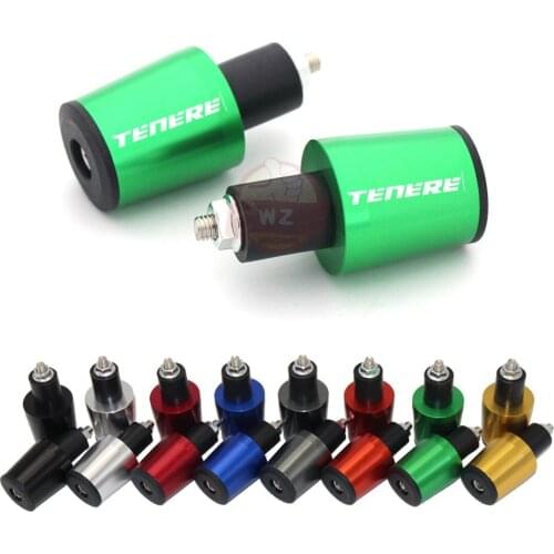 CNC 22MM handlebar grips handle bar end cap for YAMAHA XT660Z Tenere 2008-2015 XJ 600 N S 1995-2002 XJ 600 S