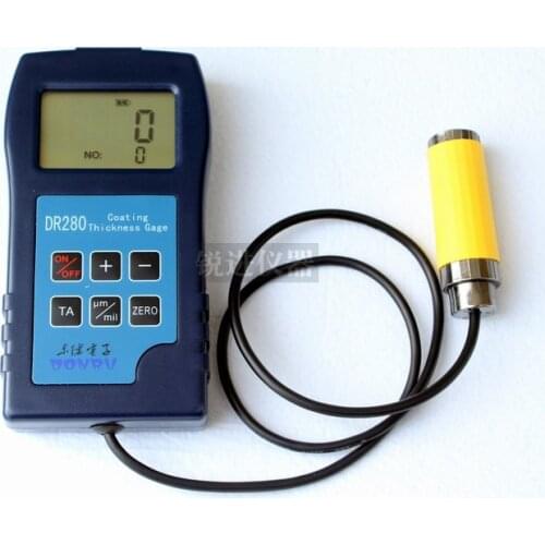 Dr280 Eddy Current Magnetic Dual-Use Coating Thickness Gauge/Thickness Meter/Film Thickness 0-1250/3000um