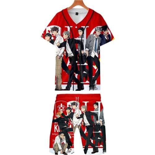 Haikyuu!! Haikyuu Cosplay Costume Karasuno High School Volleyball Club Hinata Shyouyou Sportswear Jerseys Uniform