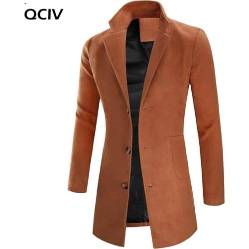 QCIV Mens Wool Coats
