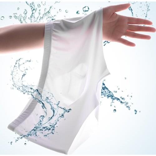 Sexy Men Seamless Underwear Male Panties Men Ultra-thin Transparent Ice Silk Boxershorts 3D U Convex Penis Pocket Man Underpants