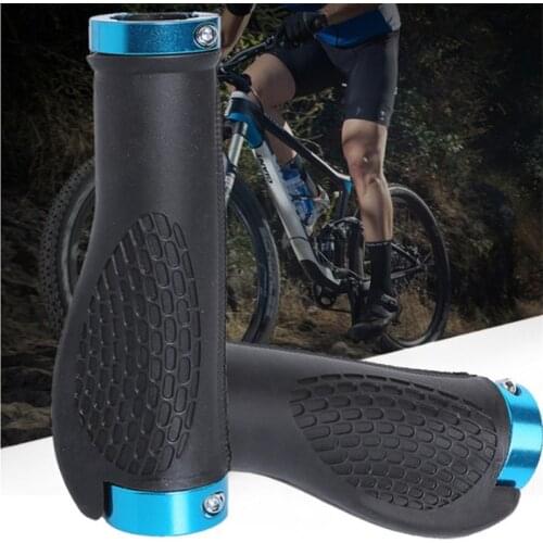 Silicone Cycling Bicycle Grips Outdoor MTB Mountain Bike Handlebar Grips Cover Anti-slip Strong Support Grips Bike Part