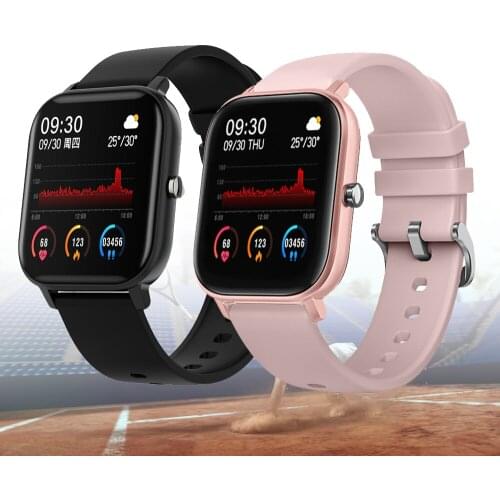 Smart Watch Men Women Fitness Heart Rate IP67 Waterproof Full Touch HD Display Screen GTS Band for IPhone Huawei Xiaomi OPPO