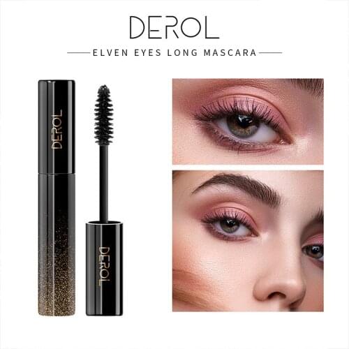 DEROL 4D Eye Lash Long Mascara Extension Curving Brush Eyes Makeup Tool Quick Dry Waterproof Lengthening Eye Cosmetics