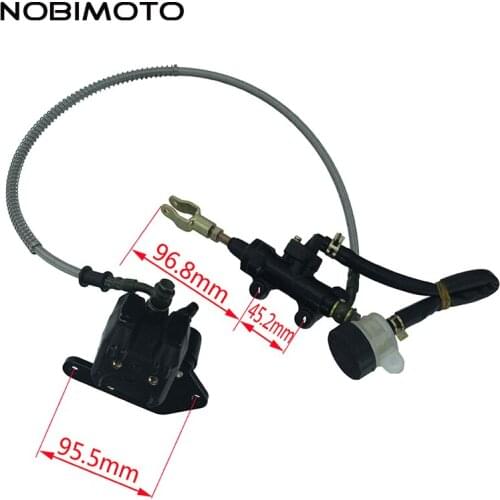 Universal High Aluminum Rear Brake Hydraulic Master Oil Cylinder Fit For Off Road Motorcycle Pit Dirt Bike ATV Motocross DS-130