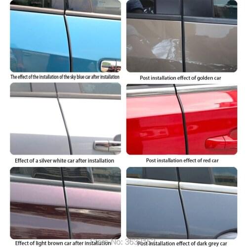 10M Car Anti Collision Side Door Edge Protection Styling Accessories Stickers For KIA sportage rio sorento cerato k2 k3 Soul