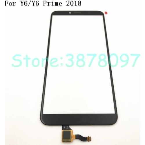 10Pcs/Lot 5.7 inches For Huawei Y6 2018 / Y6 Prime 2018 Touch Screen Digitizer Sensor Panel Front Glass Lens