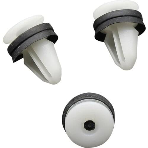 20Pcs Car Tailgate Trunk Door Interior Panel Bright Buckle Clip Plastic Fasteners For Land Rover Freelander 2 For Ford Mondeo