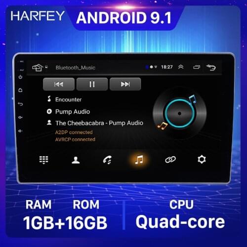 Harfey 10.1 inch car Radio Android 9.1 for 2007 2008 2009-2012 Lifan 520 GPS Navi Car Multimedia player With HD Touchscreen
