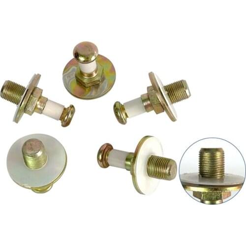 Beler 2pcs 357837034 Car Door Touch Latch Lock Striker Pin Fit For VW Golf Jetta Passat Polo Scirocco Corrado Transporter Audi