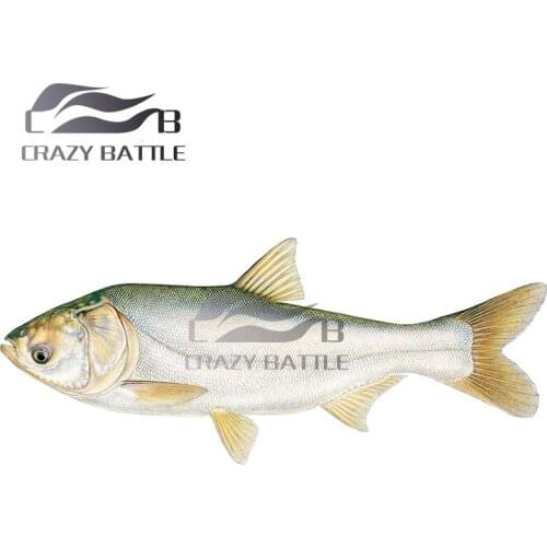 Crazy Battle 13 x 5.4cm for Snapper Fish Car Stickers Personality Refrigerator Windshield Decal Cartoon Motorcycle Decoration