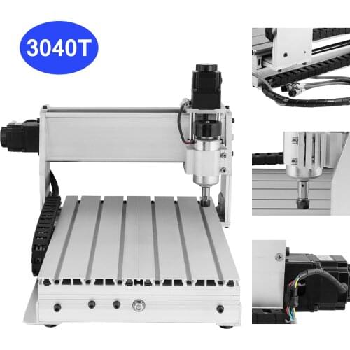CNC Router Engraving Machine CNC Router Machine 3040T 3 Axis with USB Port Drilling Milling Machine Spindle Motor