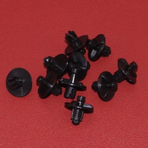 JEAZEA 10X 53259-0E010 Fit 7mm Hole For Lexus IS250 IS350 RX330 RX350 RX400H Front Inner Structure Retainer Clips Fastener