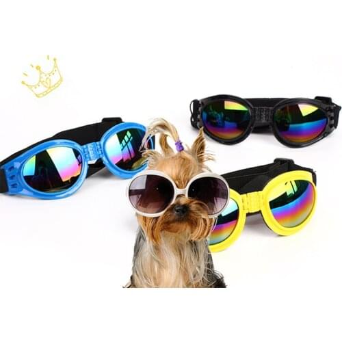 Fashion Pet Glasses Foldable Dog Sunglasses For Dog Cat Windproof Glasses Props Accessories Pet Supplies Waterproof Eye Wear