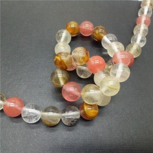 New Natural Stone Beads Mix Color Colored Nepal Stone Beads 6 8 10 12MM Choice Format For Jewelry Making
