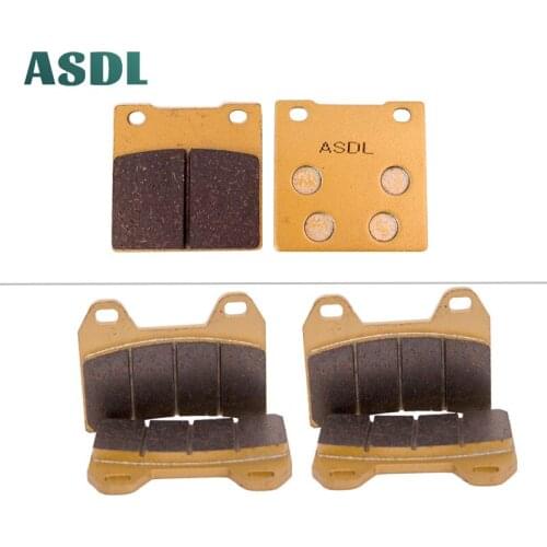 Motorcycle Front and Rear Brake Pads For Suzuki GSX 1200 FSW/FSX GSX 400 FSV/FSK1 (GK7B) Inazuma 1998-2000 MAGNI Sport 1200 #c