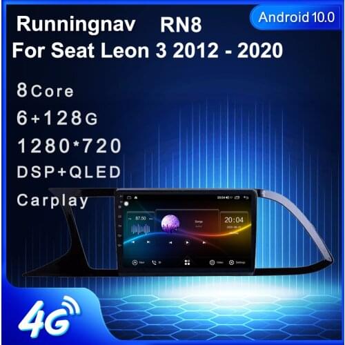 Runningnav For Seat Leon 3 2012 - 2020 Android Car Radio Multimedia Video Player Navigation GPS
