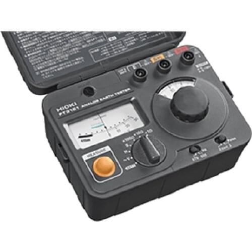 HIOKI FT3151 Ground Resistance Tester Using 3-Pole Method with Easy Cord Winding System Analog Earth Tester