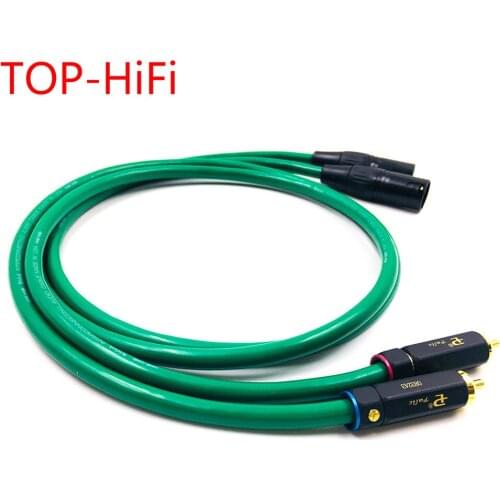 TOP-HiFi Pair Type- BR-109 RCA to XLR Balacned Audio Cable RCA Male to XLR Male Interconnect Cable with MCINTOSH USA-Cable