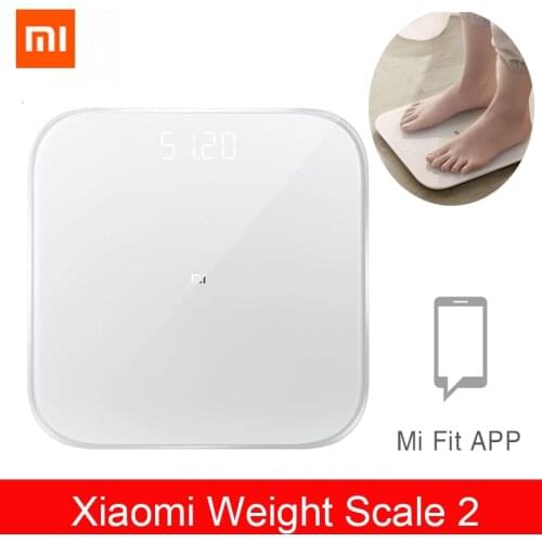 Newest Xiaomi Mi Smart Weight Scale 2 Health Weighting Scale Bluetooth 5 Digital Scale Support Android 4.3 Ios 9 Mifi app 150kg