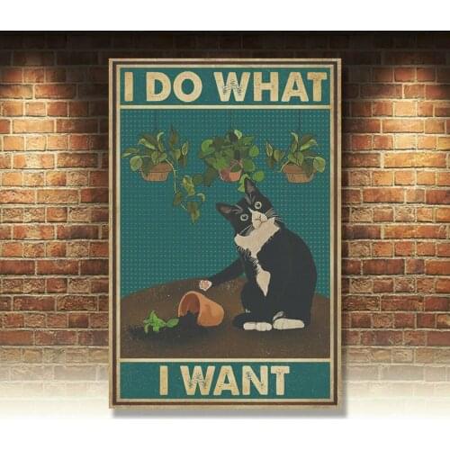 Vintage Retro Animal Metal Sign For Home Decor Bar Plaque Pub shop Outdoor Signs