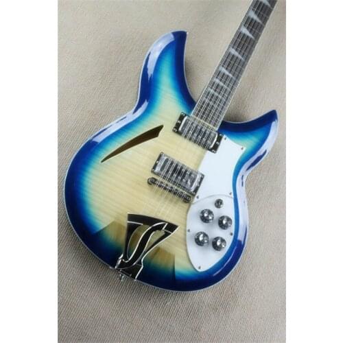 High-end 6-string electric guitar, Korean accessories, midair center, R bridge, customizable colors