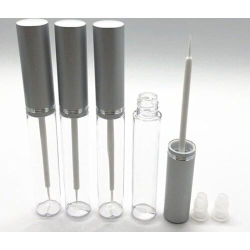 1PCS Aluminum Cap White Hair Eyeliner Tube 5ml False Eyelash Glue Empty Bottle Eyelash Growth Liquid DIY Empty Tube
