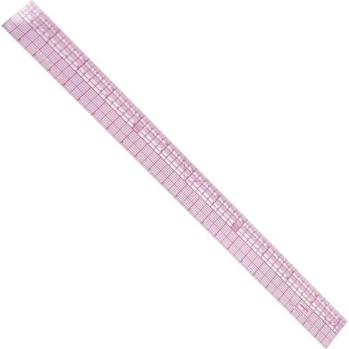 60cm Graph Ruler Transparent Straight Ruler Clothing Design Tailor Ruler H8097