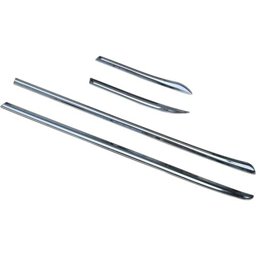 Accessories Fit For Toyota Prado J150 2014 - 2017 2018 Chrome Side Door Body Stripes Cover Trim Molding Exterior Parts