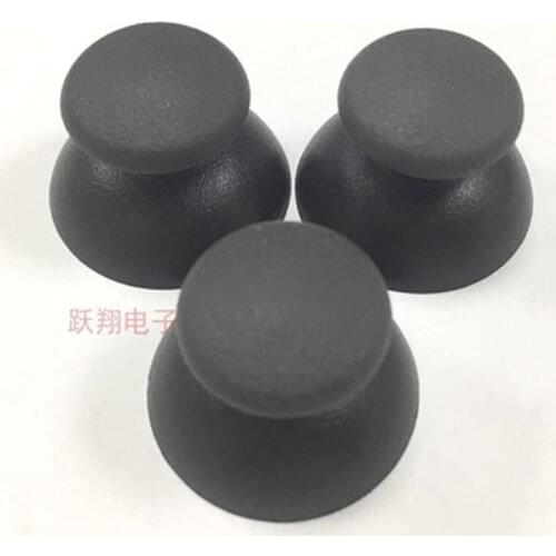 Free Shipping 200Pcs/Lot Black Color NEW 3D Analog Joystick For PS3 Console Joystick Cap Cover