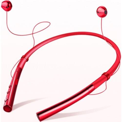 New Q14 wireless V5.0 Headset Magnetic Inhalation Ear Stereo Outdoor Sports Headphone Subwoofer With Microphone Earplug