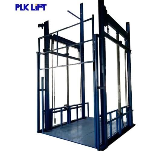 Ce certificated customized vertical cargo lift hydraulic for workshop