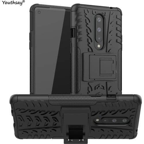 For Oneplus 8 Case Robot Silicone Rubber Shell Hard Fundas Protective Case For Oneplus 8 Cover For Oneplus 8 Pro 7T Pro Case