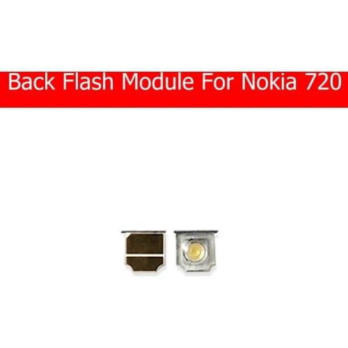 NWT 100% Genuine Rear Camera Flash Flex Cable For Nokia Lumia 720 Back Camera Flash Module Replacement Repair good tested