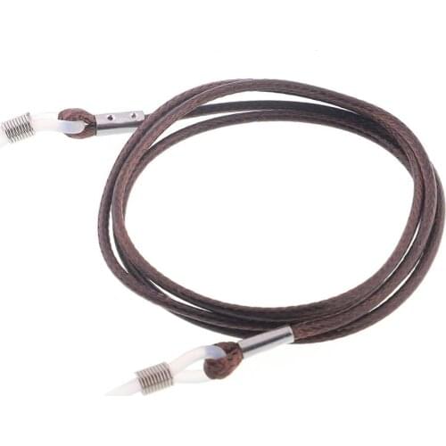 Korea imported wax rope Sunglasses Chain Holder Hanging Neck Chain Eyeglasses reading glasses anti-skid chain color lanyard