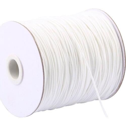 Wholesale 2mm Waxed Beading Thread 80 Meters/Roll Waxed Rope for DIY Fashion Jewelry Findings Necklace Rope Bead Fit Bracelet