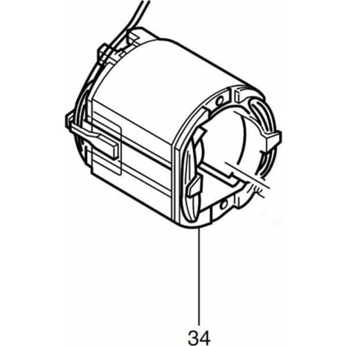 Field 633408-9 Stator 220-240V For Makita 4322 4324 4323 M435