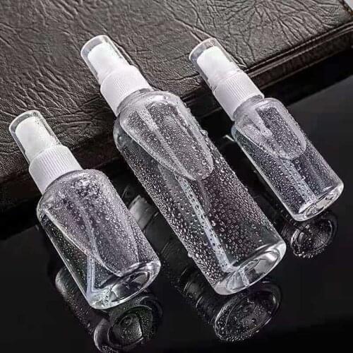 30-120ml Portable Plastic Spray Bottle Transparent Makeup Moisture Atomizer Pot Fine Mist Sprayer Garden Plant Watering Tools