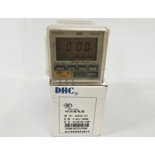 DHC time relay DHC6A-A3 power failure to maintain the call to continue with LCD backlight with backlight
