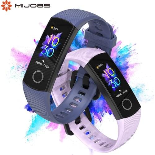 For Huawei Honor Band 4 Wristband Strap For Honor Band 5 Bracelet Silicone Wrist Strap Multi Color Optional Smart Accessories