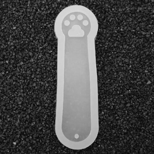 Cat Claw Silicone Mold Mould Epoxy Resin Jewelry Bookmark DIY Craft with Hole Resin Moulds Jewlery Making