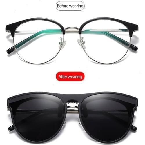 Fashion Sunglasses Polarized Sun Glasses Men Women Mirror Photochromic Lens Anti-glare Driving Eyewear Outdoor Cycling Equipment