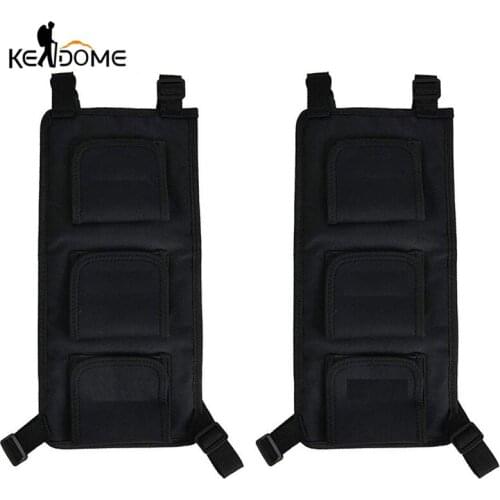 Outdoor Car Seat Back Fishing Rod Fixed Straps On-Board Multiple Fishing Rod Rack Holder Bag Tackle Fishing Equipment X724D