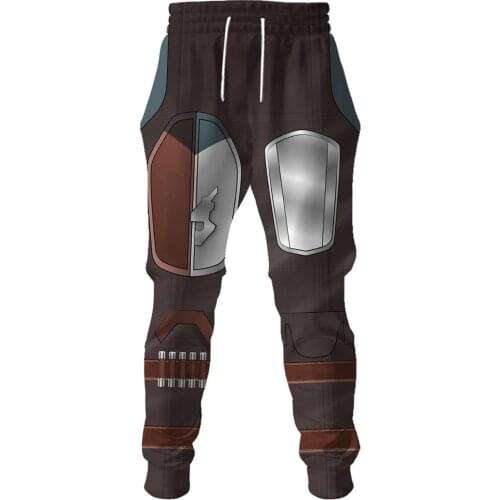 Star Cosplay Pant Medieval Retro Steampunk Overalls Adult Men Pants Joggers Trousers