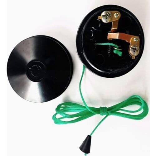 10 pcs Home decoration surface mounted single link pull rope switch vintage retro switch